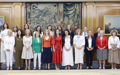 FEDEPE traslada a S. M. la Reina su compromiso con el liderazgo femenino, la igualdad y la construcción de paz