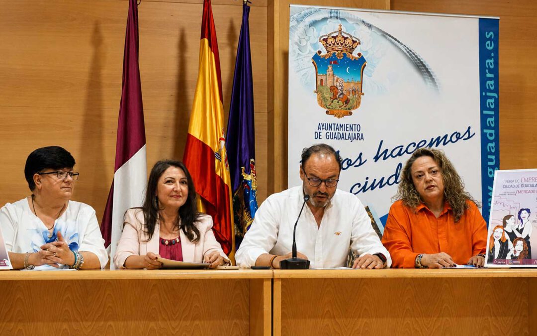 AGEMA y el Ayuntamiento de Guadalajara presentan la I Feria de Empresarias Ciudad de Guadalajara